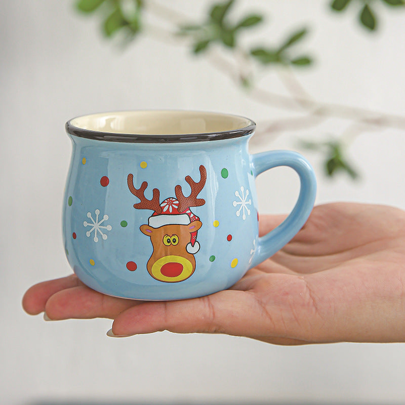 Children's Cartoon Christmas Cups