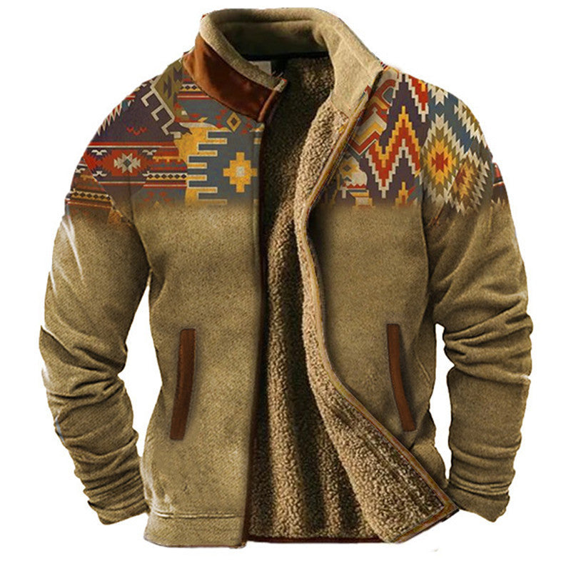 Men's Casual Fleece Jacket