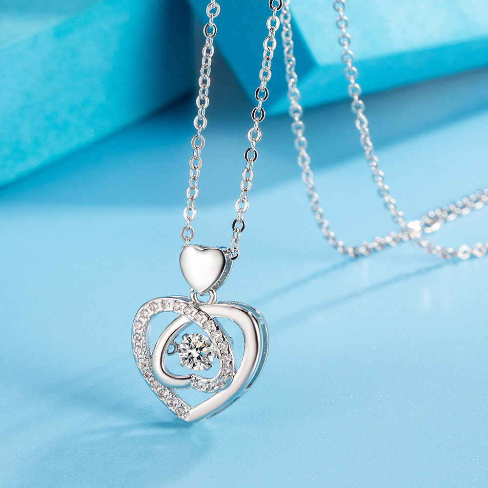 Beating Heart Necklace - Great Valentine's Day Gift