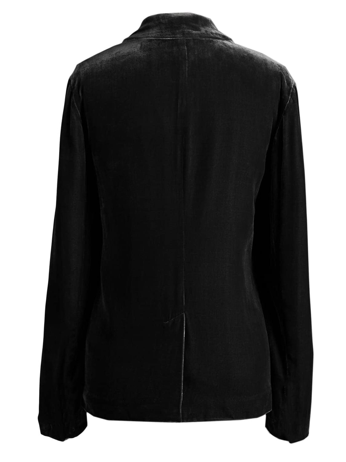 Women's Pocketed Blazer, Button Up, Lapel Collar