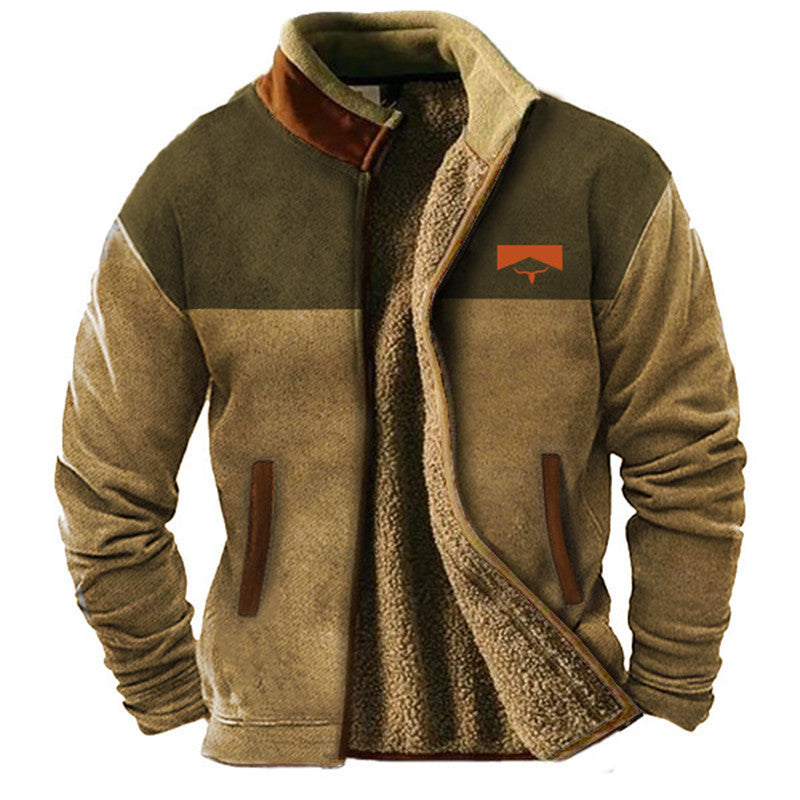 Men's Casual Fleece Jacket