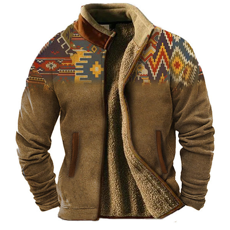 Men's Casual Fleece Jacket